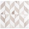 Andova Tiles SAMPLE Livmor Marble Chevron Mosaic Tile SAM-ANDLIV179 - alternate 1